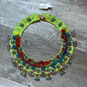 NWT Vintage Handmade Anthropologie Necklace